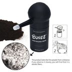 Natural hair-dense fibers