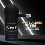 Natural hair-dense fibers