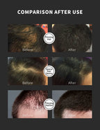 Natural hair-dense fibers
