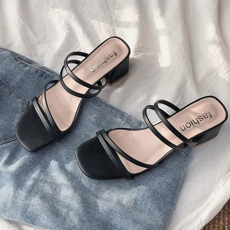 Ankle Strap Ladies Women High Heel