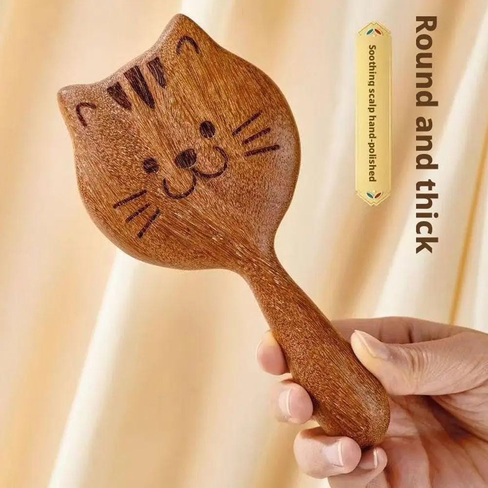 Rosewood Hair Comb with Smooth Teeth