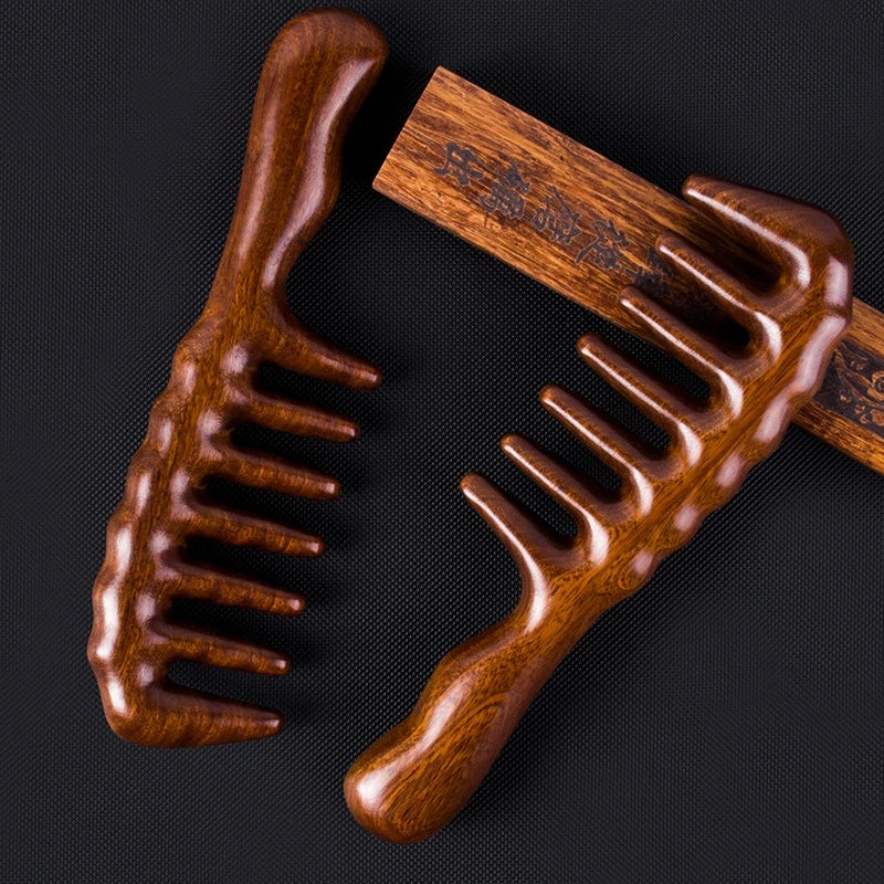 Wooden Head Foot Massager Scalp