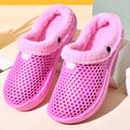 Winter Warm Plus Velvet Thickened Clogs Mule Shoes