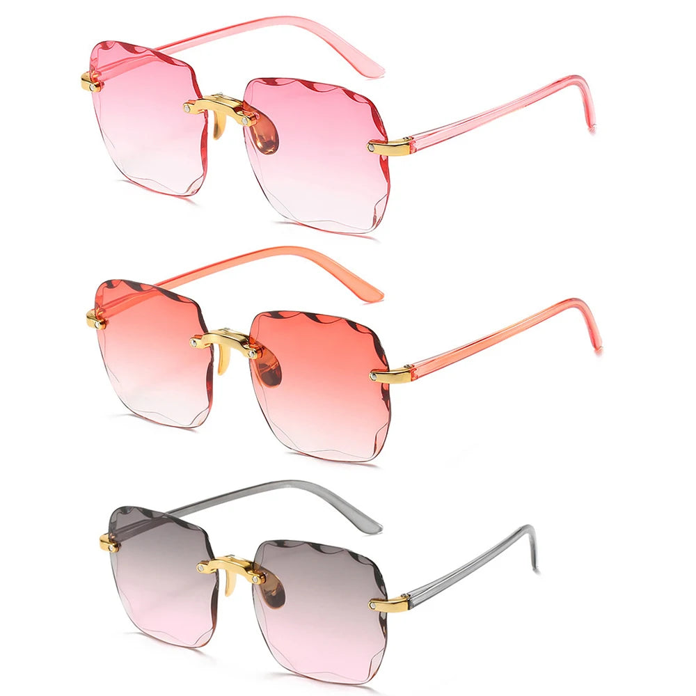 New Rimless Women's Sunglasses