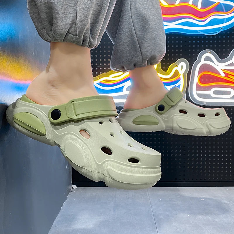 Non-Slip Breathable Toe-Cap Sandals