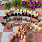 Beige Mixed Pack Small Clips