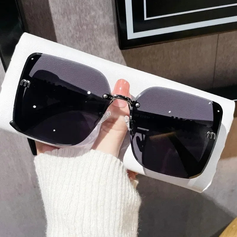 Fashion Oversized Square Sunglasses
