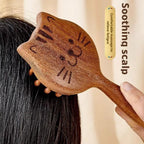 Rosewood Hair Comb with Smooth Teeth