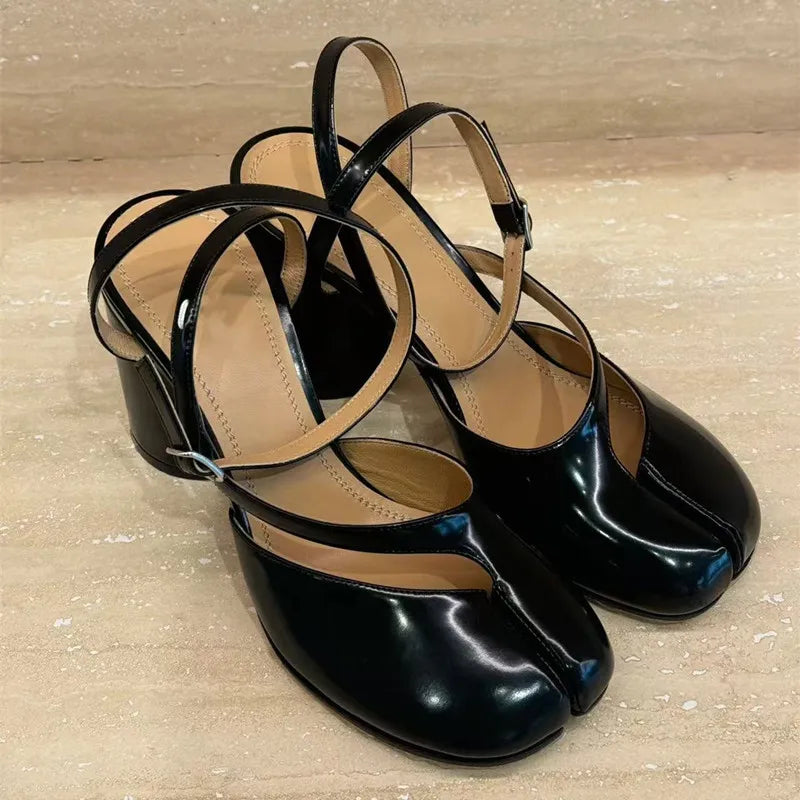 Slingbacks Female Thick High heels