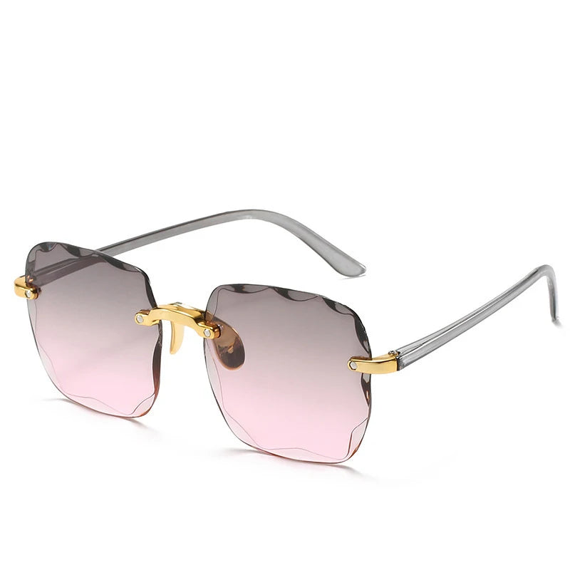 New Rimless Women's Sunglasses
