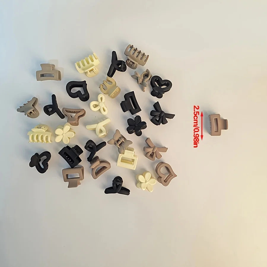 Beige Mixed Pack Small Clips