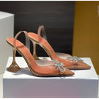 Bowknot Slingback High heels