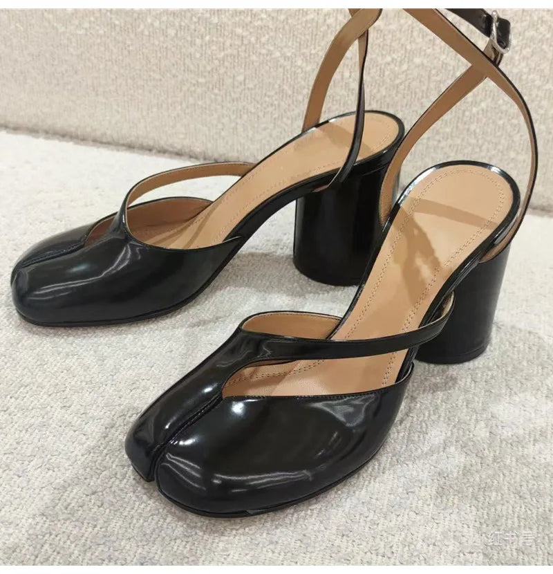 Slingbacks Female Thick High heels