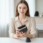 Mini Portable Hair Straightener Brush