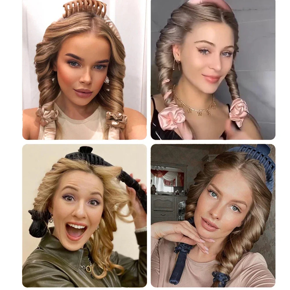 Heatless Curling Rod Headband