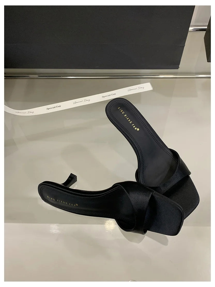 Outdoor Flip Flops Thin High Heel