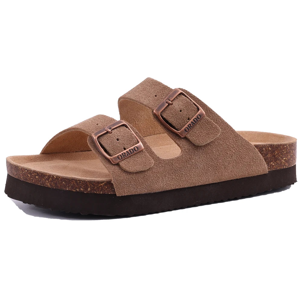 Cork Mules Soft Footbed Sandals