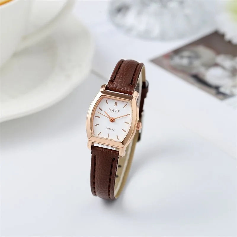 Arabic Leather Band Wristwatches