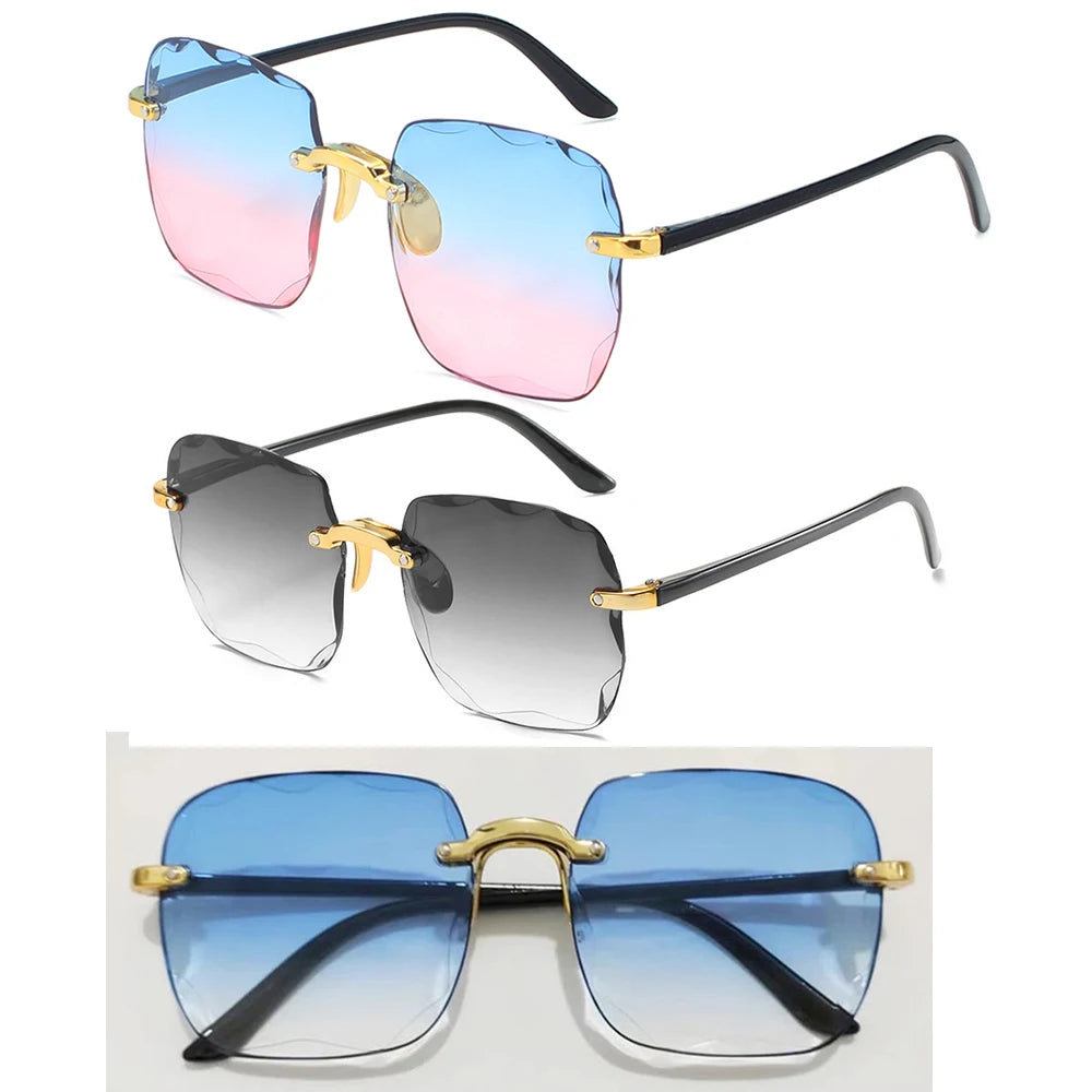 New Rimless Women's Sunglasses