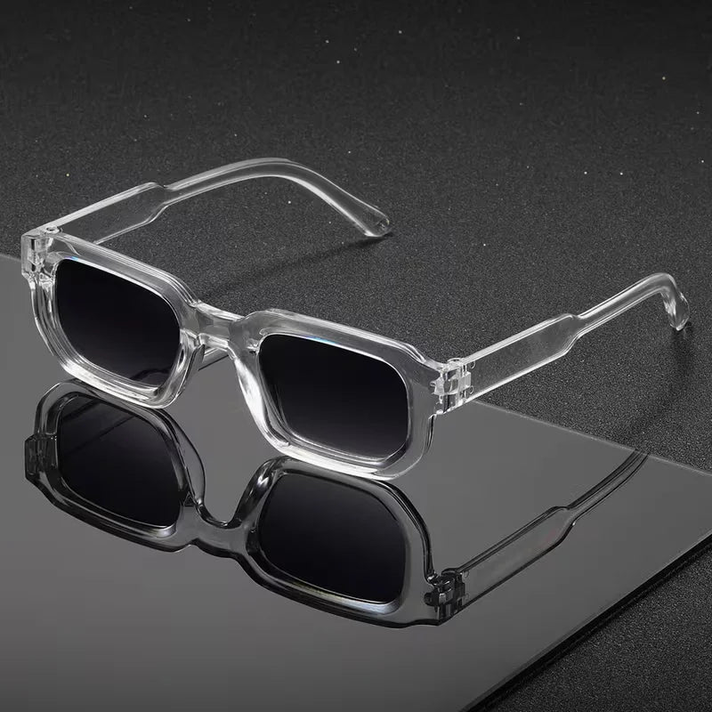Vintage Rectangle Frame Sunglasses
