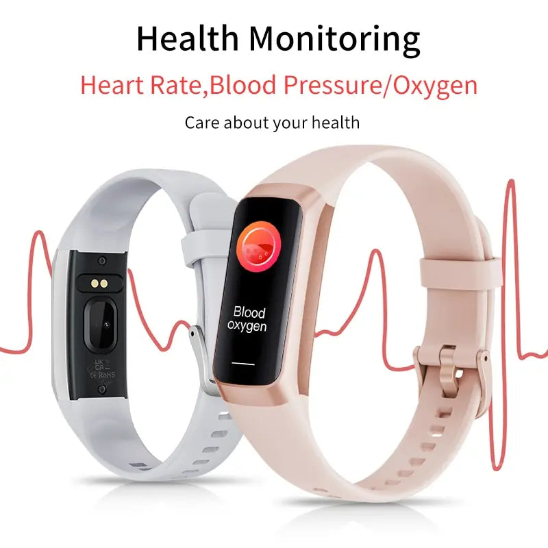 Women Heart Rate Blood Smartwartch