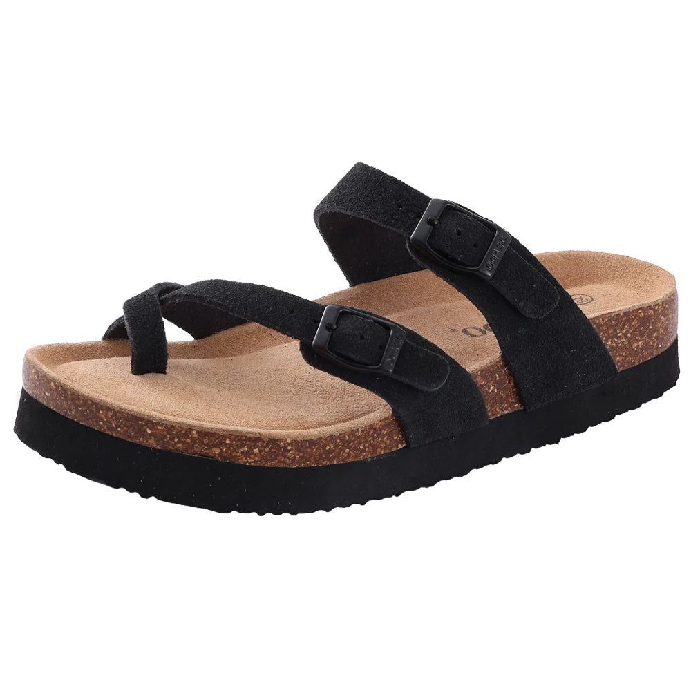 Cork Mules Soft Footbed Sandals
