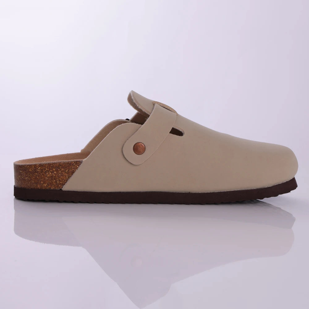 Cork Mules Soft Footbed Sandals