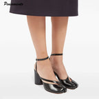Slingbacks Female Thick High heels