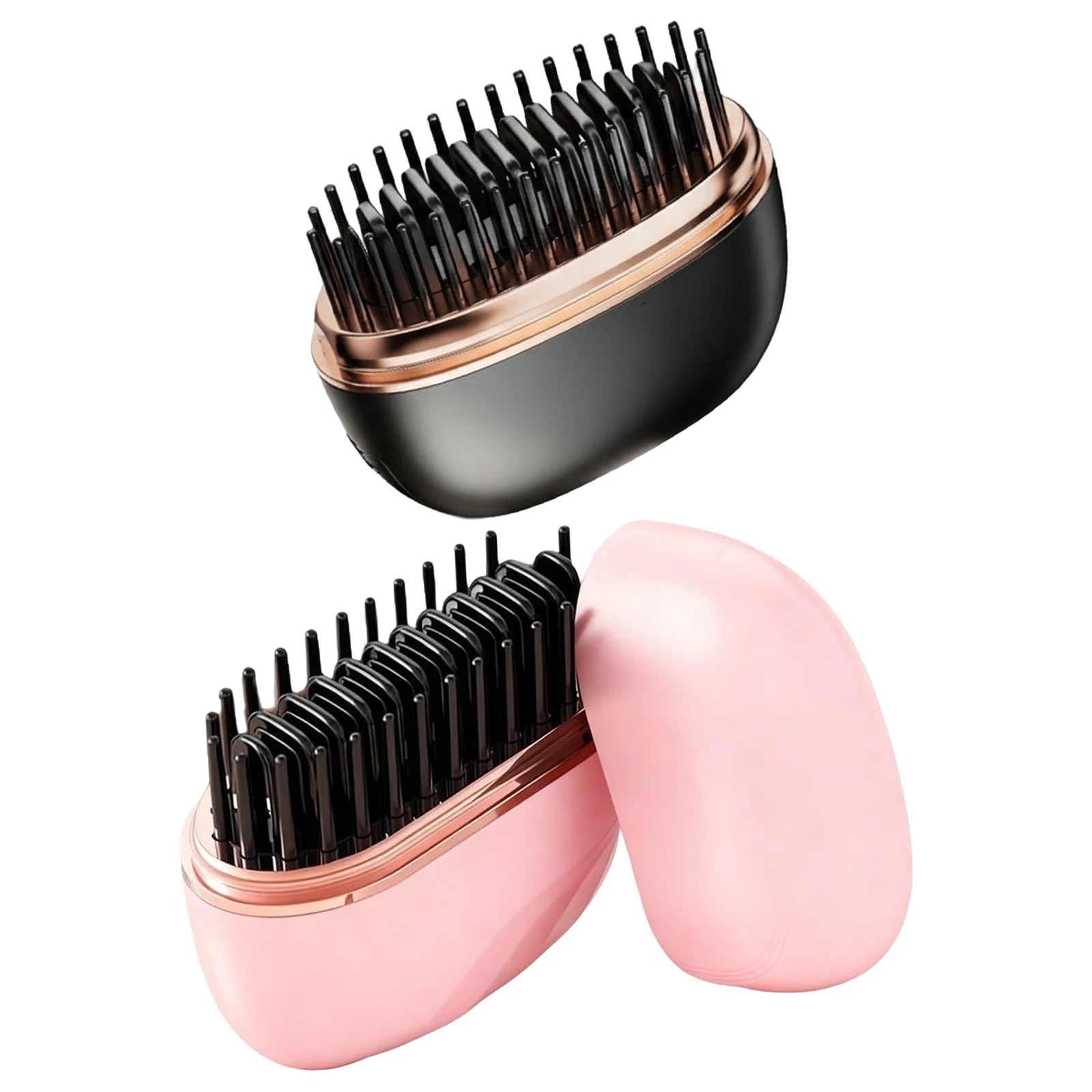 Mini Portable Hair Straightener Brush