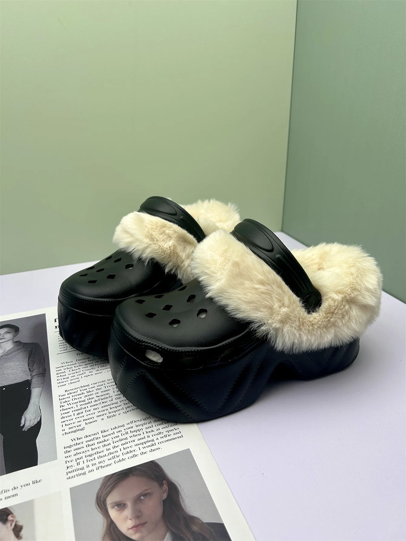 Platform Beach Cotton Sandal