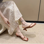 Casual Dress Street Style Low Heel