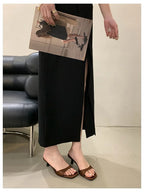 Outdoor Flip Flops Thin High Heel