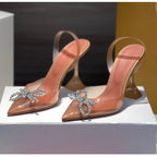 Bowknot Slingback High heels