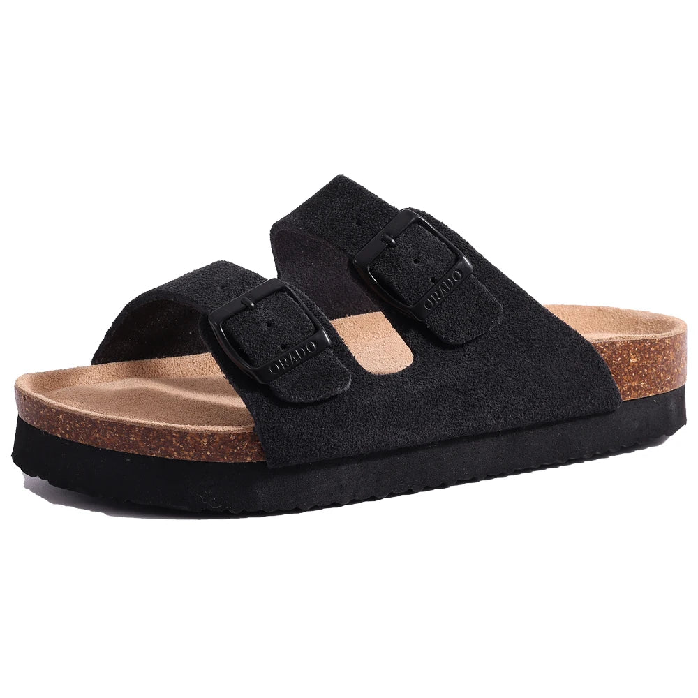 Cork Mules Soft Footbed Sandals