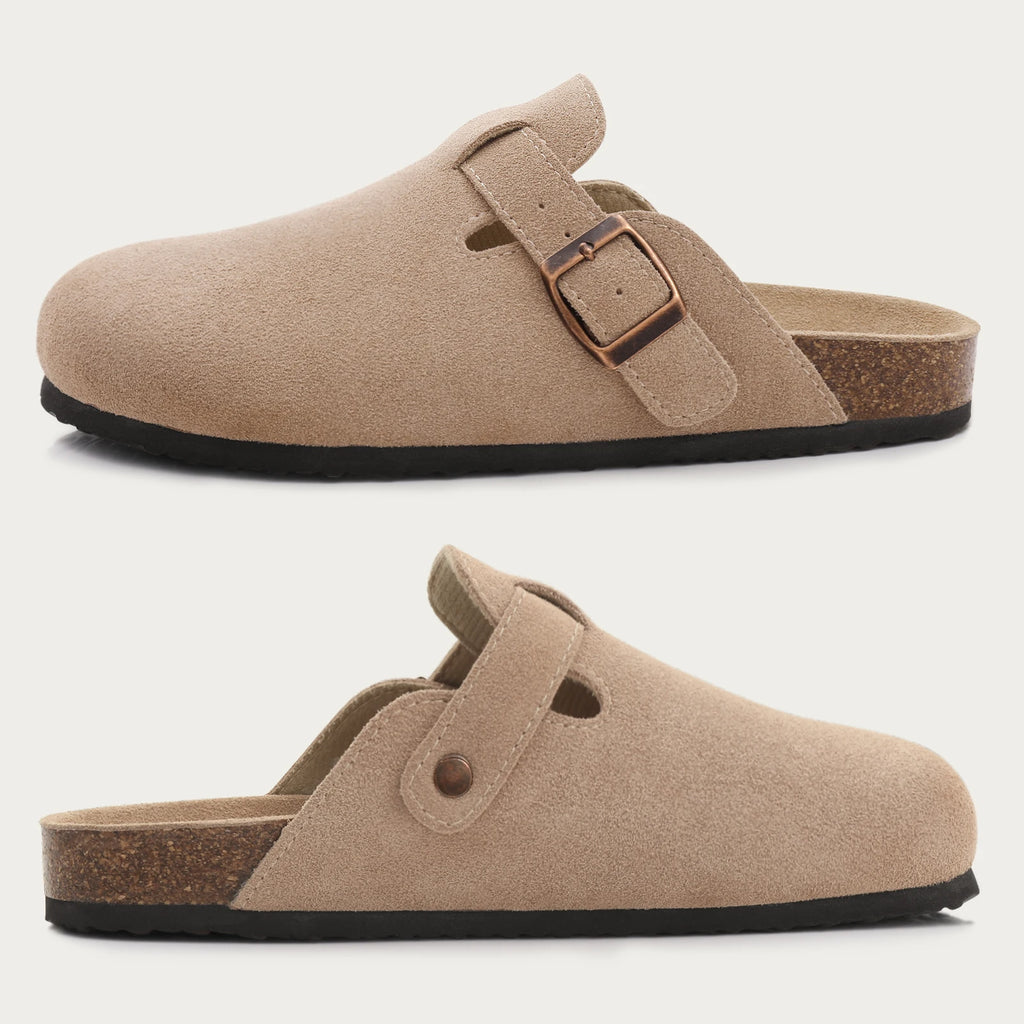 Cork Mules Soft Footbed Sandals