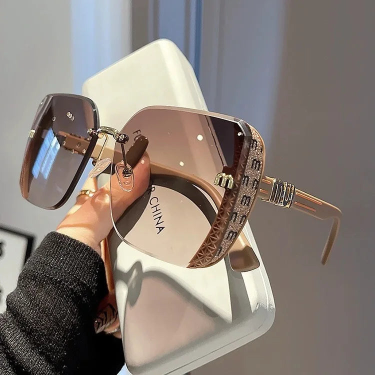 Fashion Oversized Square Sunglasses