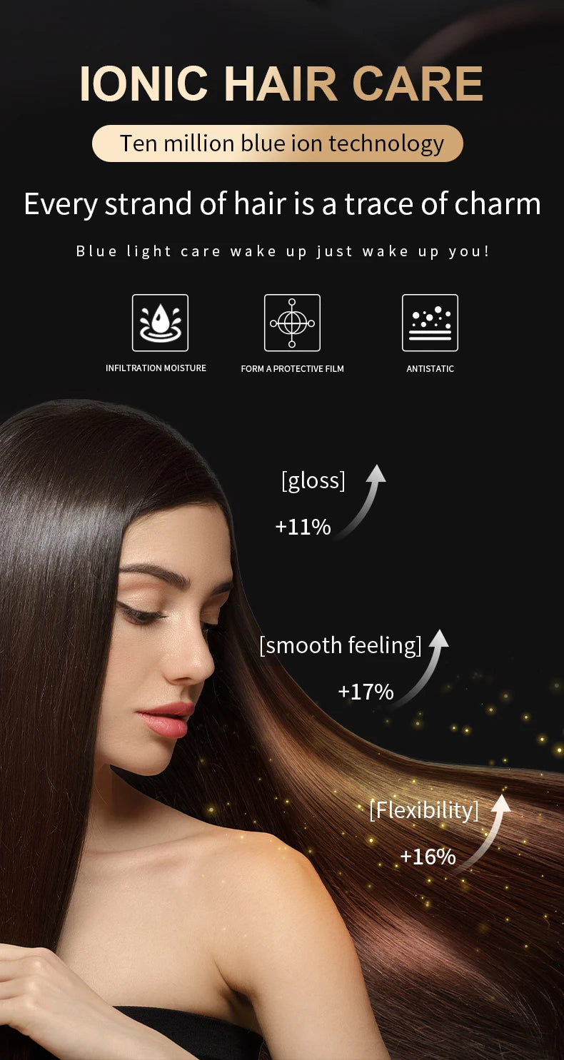 Professional Hair Dryer Hot Cold Wind Air Brush