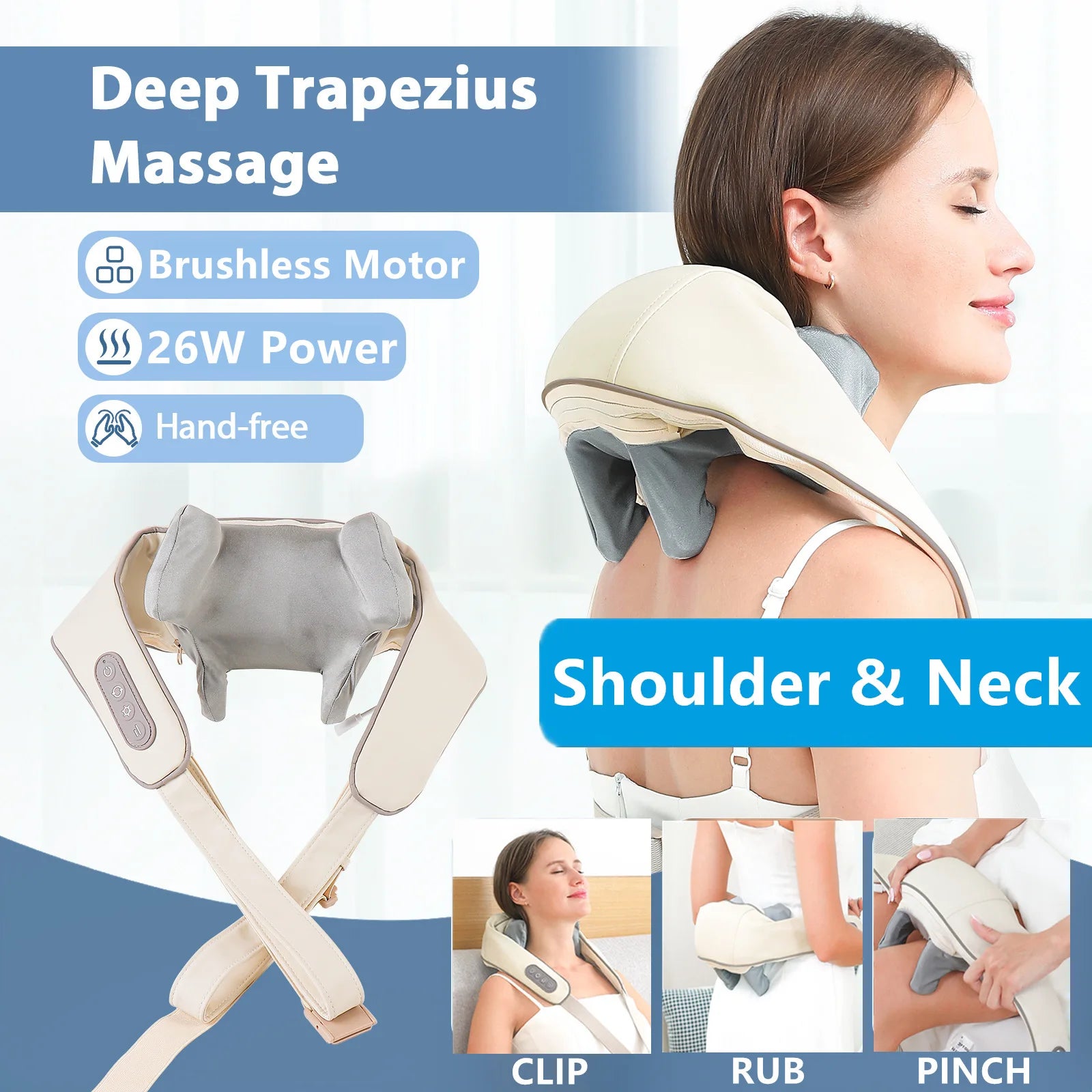 Motor Neck And Shoulder Massager