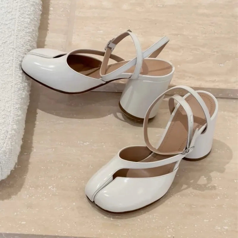 Slingbacks Female Thick High heels