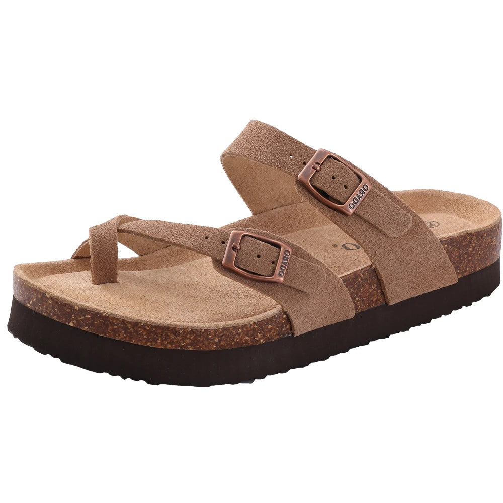 Cork Mules Soft Footbed Sandals