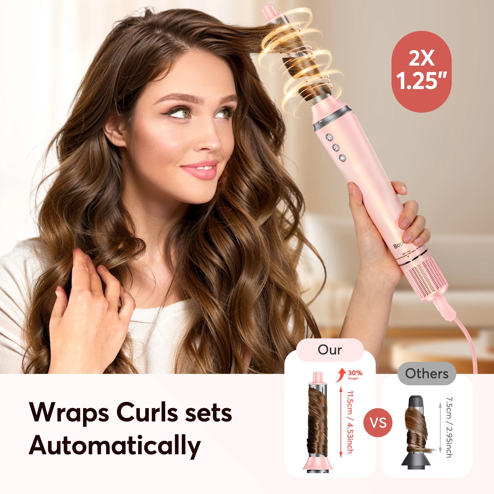 5 In 1 Hair Dryer Hot Air Comb