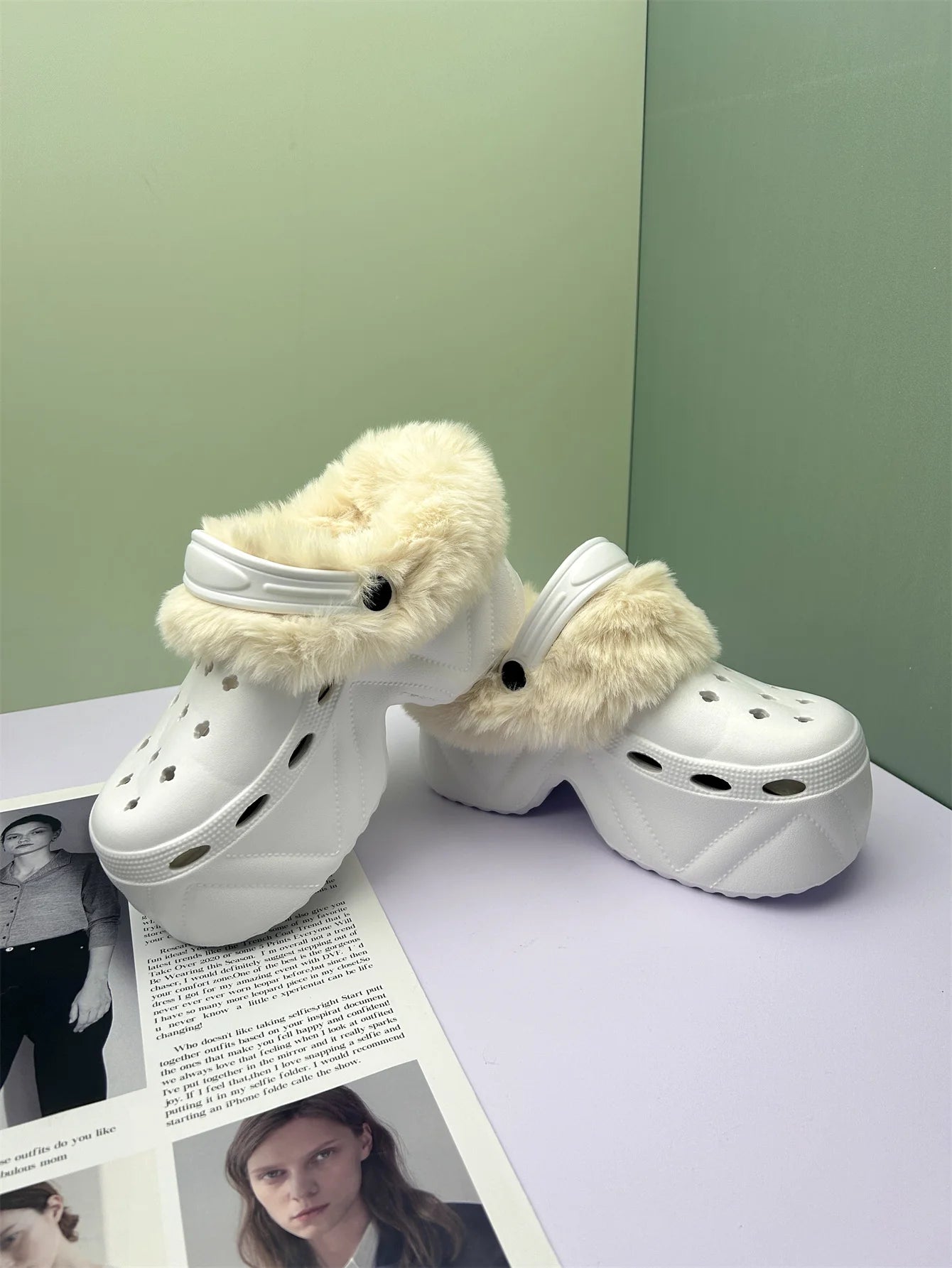 Platform Beach Cotton Sandal