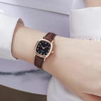 Arabic Leather Band Wristwatches