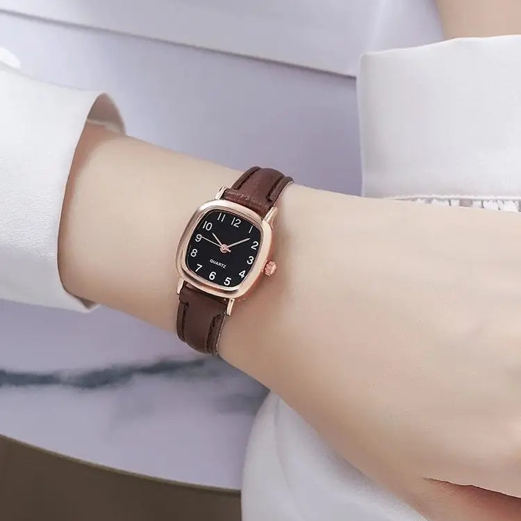 Arabic Leather Band Wristwatches