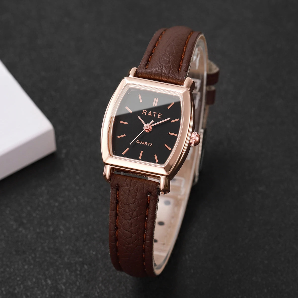 Arabic Leather Band Wristwatches