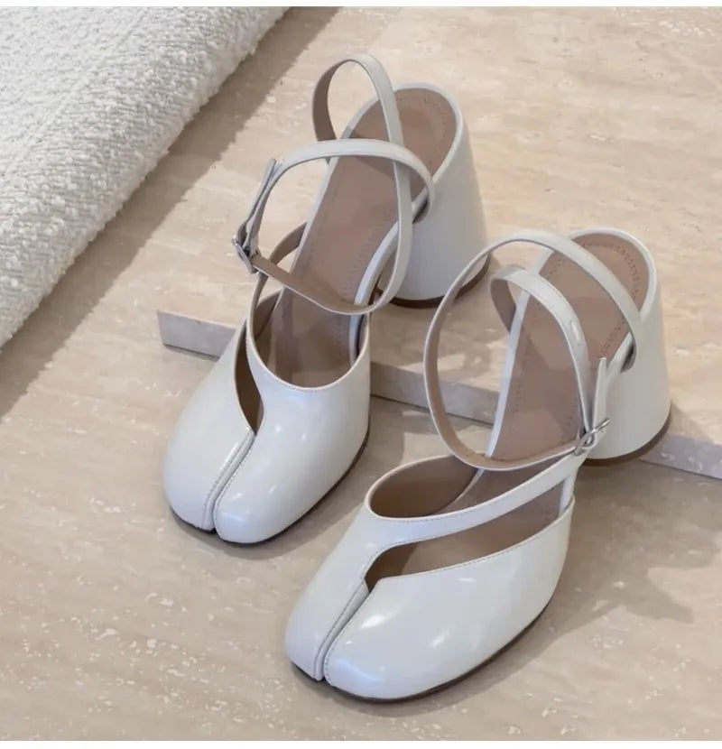 Slingbacks Female Thick High heels