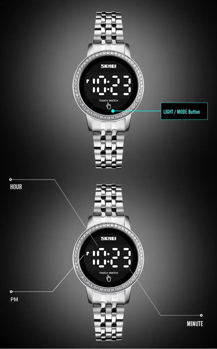 Diamond Waterproof Ladies Wristwatches