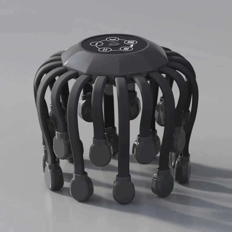 Head Massager Red Light Vibrator