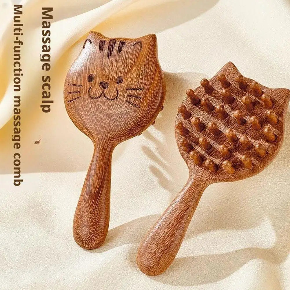 Rosewood Hair Comb with Smooth Teeth