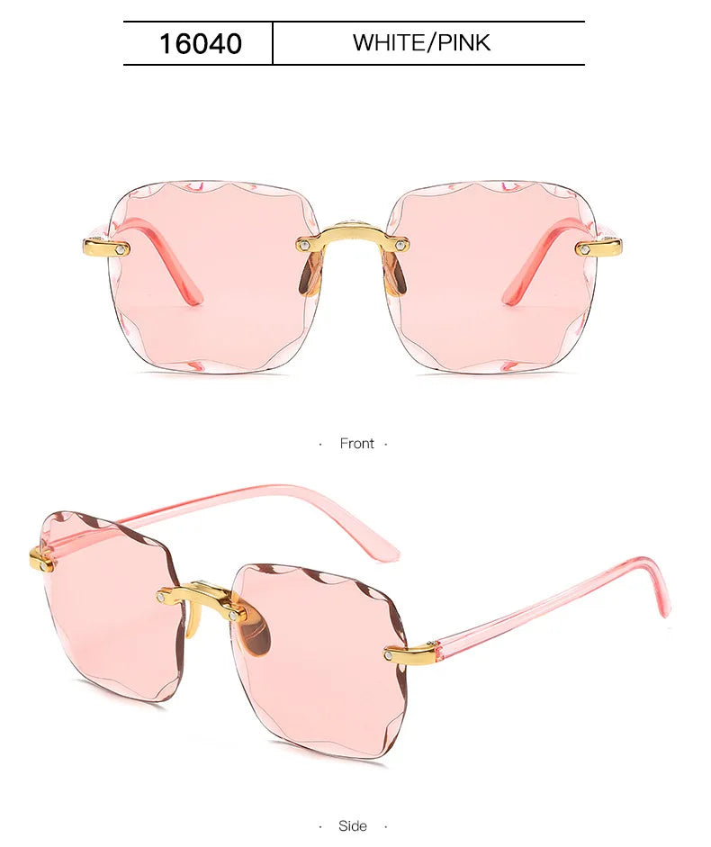 New Rimless Women's Sunglasses